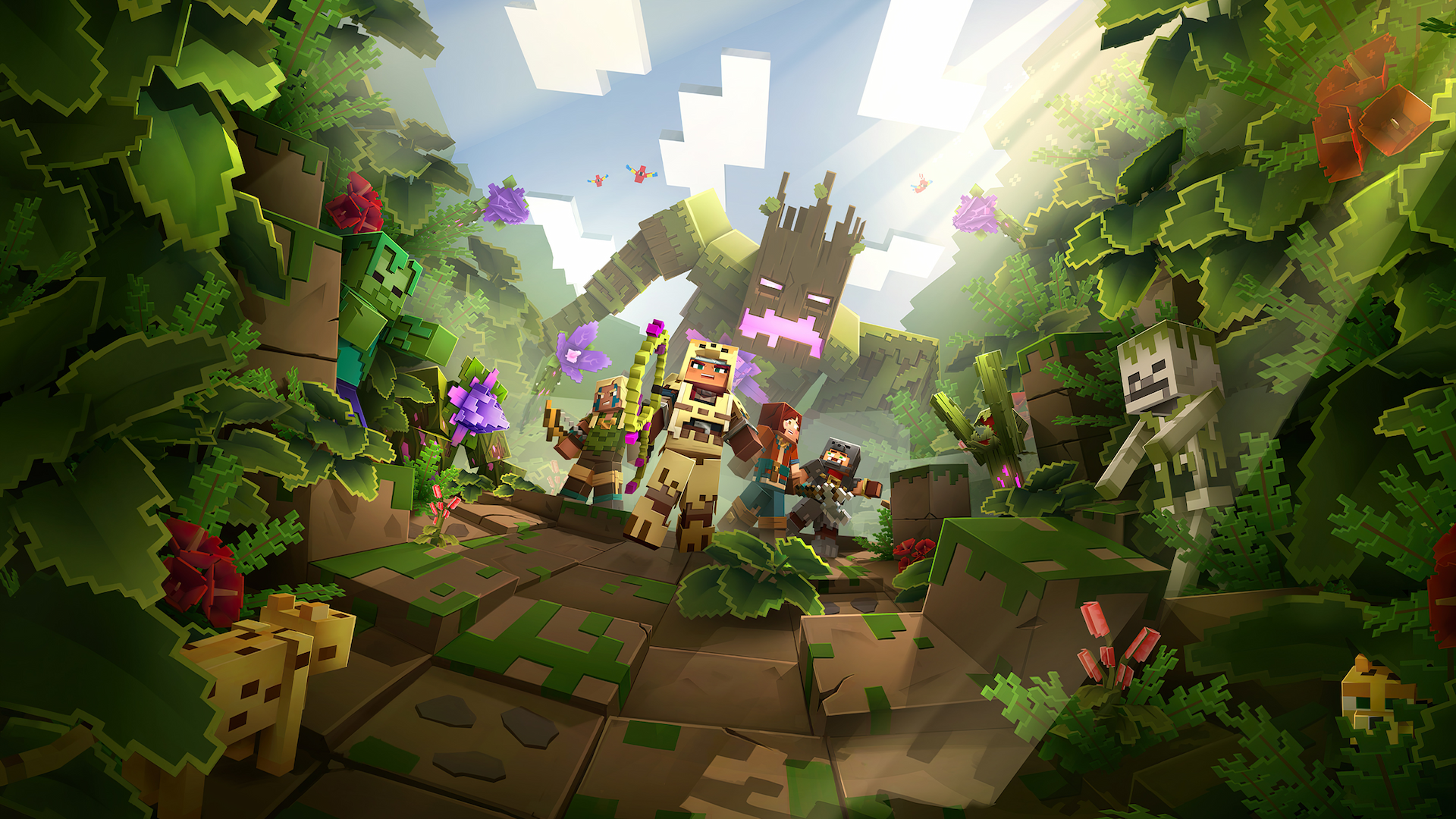 Фон MTLauncher для Minecraft